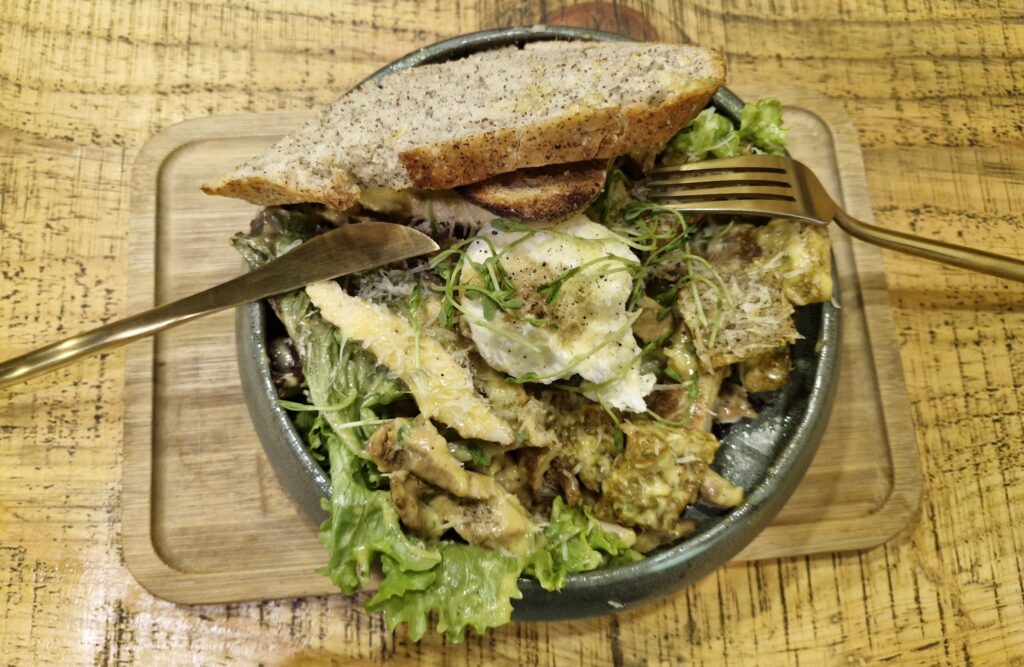 Una deliciosa ensalada 